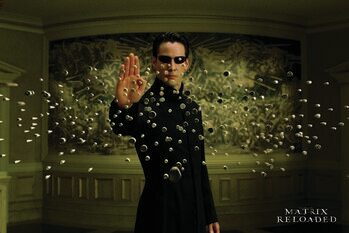 Druk artystyczny Matrix Reloaded - Bullets