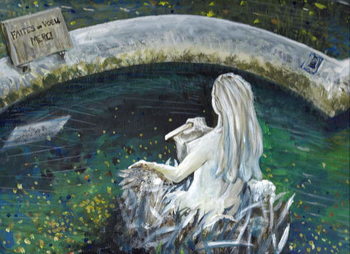 Konsttryck Mermaid of Laignes, 2006,