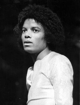 Fotografía artística MICHAEL JACKSON on stage before The Jacksons first concert at The Rainbow Theatre