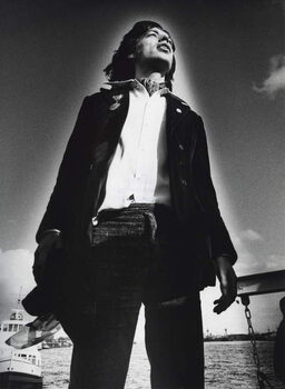 Konstfotografering Mick Jagger