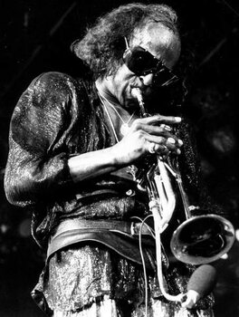 Umělecká fotografie Miles Davis in Montreux, 1986