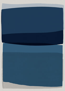 Illustration Modern Blue