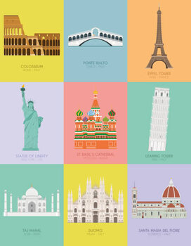 Ilustrácia Modern design poster with colorful background