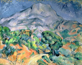 Konsttryck Mont Sainte-Victoire, 1900