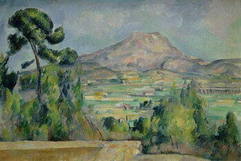 Artă imprimată Mont Sainte-Victoire, c.1887-90