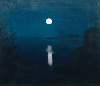 Konsttryck Moonlight, 1907