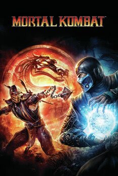 Umjetnički plakat Mortal Kombat