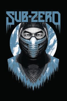 Művészi plakát Mortal Kombat - Sub-Zero