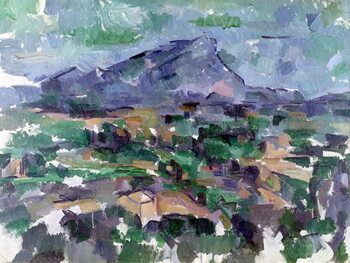 Artă imprimată Mount Sainte-Victoire, 1904-06
