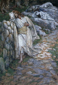 Reproducción de arte My Soul Is Exceeding Sorrowful Unto Death, illustration for 'The Life of Christ', c.1884-96