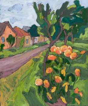 Festmény reprodukció Neighbour's Roses, 2008