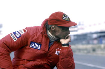 Festmény reprodukció Niki Lauda