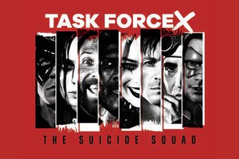 Umjetnički plakat Odred otpisanih - Task force X