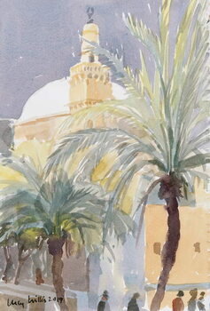 Festmény reprodukció Old City Palms II, Jerusalem, 2019
