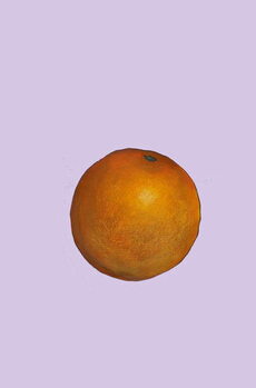 Konsttryck Orange