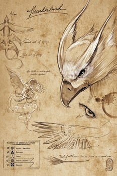 Kunstdruck Phantastische Tierwesen - Thunderbird