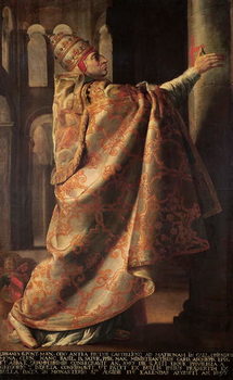 Pope Urban II (c.1035-99) Consecrating the Church of St. Sernin of Toulouse Reproduction de Tableau
