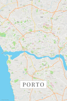 Harta Porto color