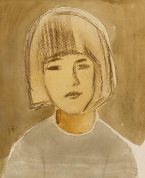 Konsttryck Portrait of a Girl