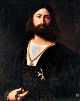 Obrazová reprodukce Portrait of a Knight of Malta