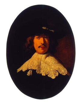 Umelecká tlač Portrait of a Young Man With a Collar