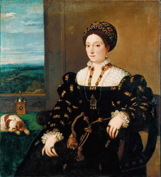 Konsttryck Portrait of Eleonora Gonzaga