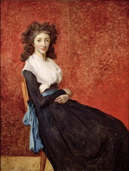 Konsttryck Portrait of Madame Charles-Louis Trudaine