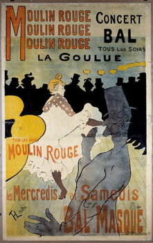 Reproduction de Tableau Poster for the red mill
