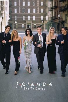 Umjetnički plakat Prijatelji - TV serije