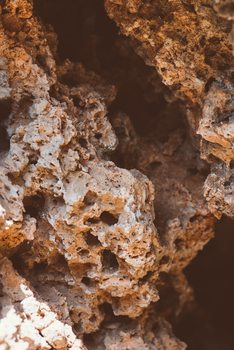 Artă fotografică Red desert rocks