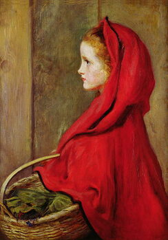 Konsttryck Red Riding Hood