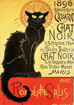 Konsttryck Reopening of the Chat Noir Cabaret, 1896
