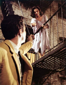Umělecká fotografie Richard Beymer And Natalie Wood, West Side Story 1961