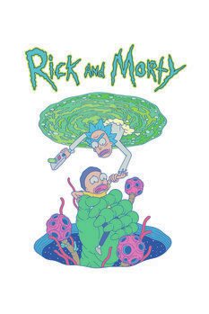 Плакат Rick & Morty - Врятуй мене