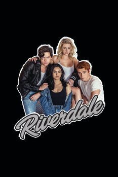Umjetnički plakat Riverdale - Glavni likovi