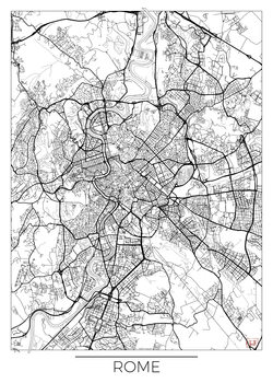 Stadtkarte Rome