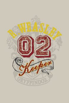 Umělecký tisk Ron Weasley - Keeper 02