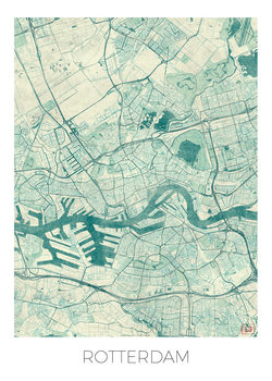 Mapa Rotterdam