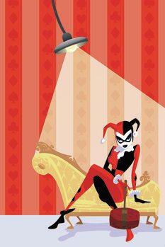 Umjetnički plakat Rubies Harley Quinn