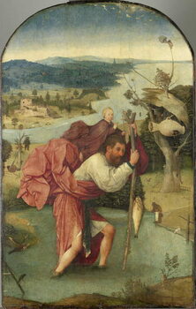 Kunstdruk Saint Christopher, 1490