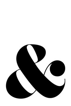 Ilustrácia Scandinavian ampersand