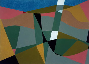 Shafted Landscape, 2001 Reproduction de Tableau