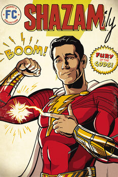 Umjetnički plakat Shazam - Power Boy