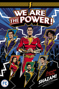 Poster de artă Shazam - We are the power