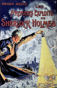 Festmény reprodukció Sherlock Holmes