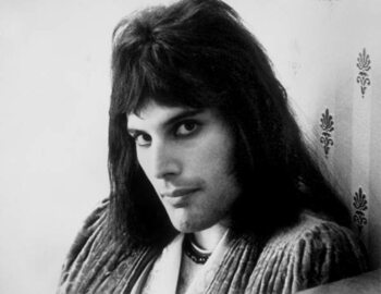 Kunstfotografie Singer Freddie Mercury (1946-1991) in The 70'S