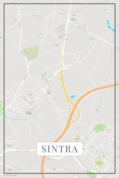 Mapa Sintra color