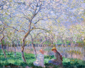 Kunsttrykk Springtime, 1886