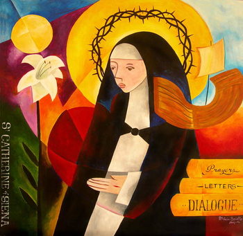 Reproducción de arte St. Catherine of Siena, 2007