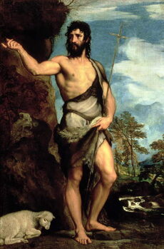 Festmény reprodukció St. John the Baptist